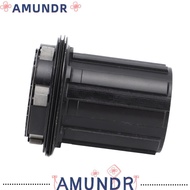 AMUNDR Freehub Body, 11 Speed Aluminum Alloy Cassette Freewheel Body, Durable 6 Pawls 72 Rings HG Sp