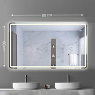 Smart bathroom mirror LED backlit mirror bathroom lighting mirror smart bedroom with light mirror dr