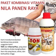 PAKET BUDIDAYA IKAN NILA / BOOSTER VITAMIN IKAN NILA / VITAMIN NUTRISI IKAN NILA CEPAT BESAR