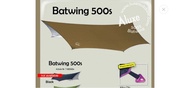 Luxe Tarp Batwing 500s 銀底蝶型天幕 (沙色)