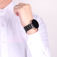 Dây đeo đồng hồ kim loại cho Samsung Galaxy Watch 6 Classic 43mm 47mm Dây thép không gỉ Vòng tay khô