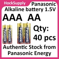 [40pcs][Authentic] Panasonic AA / AAA Extra Heavy Duty Alkaline Battery 1.5V [Energizer Equivalent][