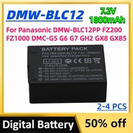 For Panasonic DMW-BLC12 DMW-BLC12E Digital Battery 7.2V 1800mAh for Panasonic DMW-BLC12PP FZ200 FZ10