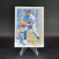 2025 Topps Heritage George Brett 76R-1 1976 Redeemed Insert Kansas City Royals HOF