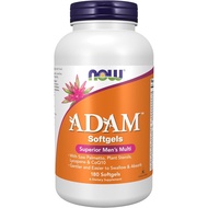 NOW Foods Supplements, ADAM™ Men's Multivitamin with Saw Palmetto, Plant Sterols, Lycopene & CoQ10, 