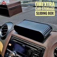 Car Storage Box Coin Sliding Box Key Holder Coin Card Card Holder