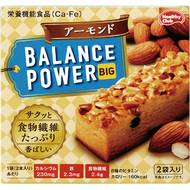 Balance Power能量棒餅乾 -杏仁(2袋x2條入)(4902621004909)【平行進口】新舊包裝隨機發貨