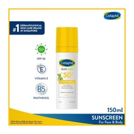 Cetaphil Sun Kids Spf50+ Liposomal Lotion Sunscreen 150ML [For Sensitive Skin Face And Body] With Vi