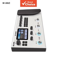 M-VAVE MK 300 Sliver Guitar Bass Multi Effects Pedal 300S Looper 128 Drum Rhythm MIDI DAW Neural Mod