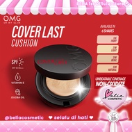 OMG Oh My Glam Coverlast Cushion15g | Cusion Foundation SkinTint High Coverage Dewy Finish