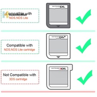 <Hoembellish> 6 In 1 Portable 3DS Game Storage Case NDS Box 2DS Game Card Holderpatible With DS Lite