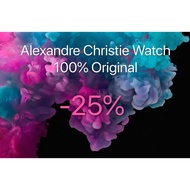 Alexandre Christie Watch 100% Original