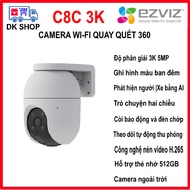 Ezviz C8C 5MP Wifi IP Camera | C8c 4MP - Outdoor - 360 Degree Rotation - Talk - Color Night Vision -