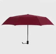 全自動折疊晴雨兩用傘（紅色）