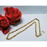 Mens Thick Chain 1 gram gold 7mm