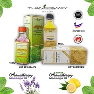 Minyak Angin Aromatherapy Massage Oil (AMO) & Bidara Aromatherapy Massage Oil (BAMO)