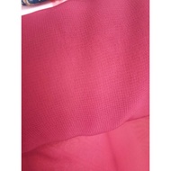 red voile 100percent cotton rm4.80 per metre only