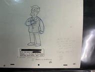 辛普森一家 The Simpsons 動畫製作原型畫稿 手稿