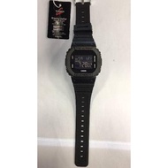 PRIA Casio G-Shock GLS DW5600 Full Black Strab Rubber 849