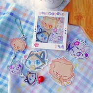 [by @hachi.arty] Calameow-3 Merch Set Honkai Star Rail Mydei Castorice Cipher