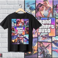 Grand Theft Auto VI Game Poster Shirt | Asian Size | Unisex | PlayStation | GTA 6 GTA6