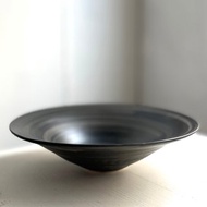 Handmade dark ceramic vase 22.5 cm 深色霧面花器
