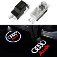 Led Car Door logo Welcome Light For audi A1 A3 8V 8P 8L A4 B5 B6 B7 B8 A6 C5 C6 C7 A5 8T A7 A8 Q3 Q5