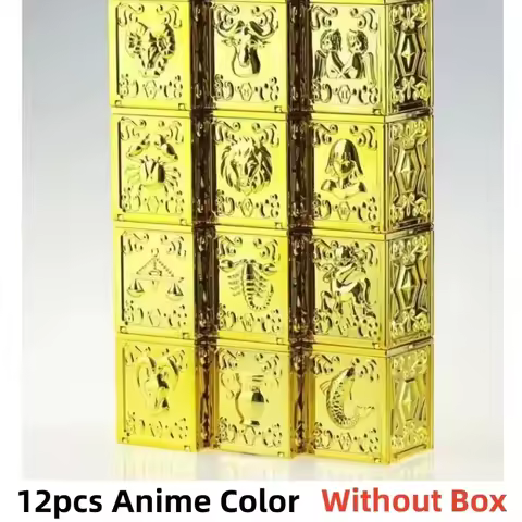 Saint Seiya Myth Cloth Gold Cloth Box plastic Aries Taurus Gemini Cancer Leo Virgo Libra Sagittarius