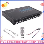 7 Band Car Equalizer Audio EQ Tuning Crossover Amplifier Parametric Car Preamplifier Audio Equalizer