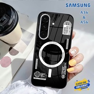 Fara Softcase Glass Kaca SAMSUNG A36 & SAMSUNG A56 - Case Handphone SAMSUNG A36 & SAMSUNG A56 [T124]