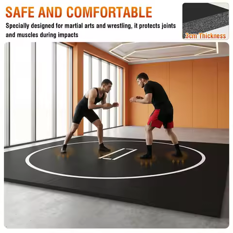 Wrestling Mat Waterproof Gymnastics Training Mat for BJJ MMA Martial Art Boxing Grappling & Judo