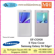 [Authentic] Samsung EF-CG928 S View Cover For Samsung Galaxy S6 Edge+ / Galaxy S6 Edge Plus MH