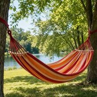 URBANWAVE Portable Double Hammock, Outdoor Hammock, Camping Hammock, Single Hammock, Backpacking Ham