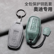 Suitable for Audi A5L/Q6L e-tron/A6L Sportback goat leather keybag modification protective cover