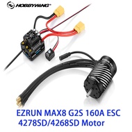 Hobbywing EZRUN MAX8 G2S 160A ESC 4278SD/4268SD Waterproof Brushless Motor For RC Cars, Off-Road Veh