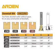 ARDEN Dovetail Cutter Bit Without Spurs