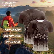 Fashionable Axelent 2025 printed outdoor Odyssey hiking jersey, viral team sports custom name, short