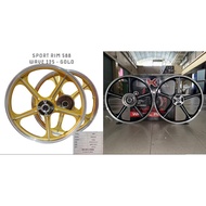 (ENKEI) (5 BATANG) 588 Sport Rim Wheel honda wave125 wave 125 wave 125s wave 125x wave 125 s x GOOD 