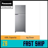 PANASONIC Fridge NR-BD460VPMY 450L 2-Door Top Freezer Inverter Fridge / Refridgerator / Peti Sejuk