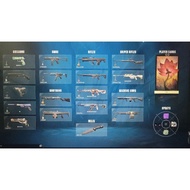 Glitchpop Phantom, Prelude Chaos Vandal, Forsaken Operator, 9 Lives Classic and Reyna's Ghost.