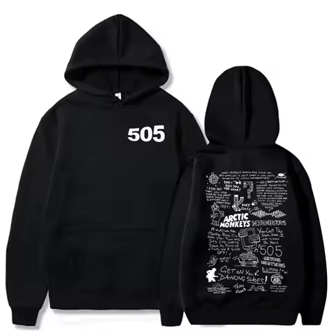 Arctic Monkeys 505 Hoodie Unisex Music Merch Band Merchandise Gift for Fans Streetwear ZYWY0016