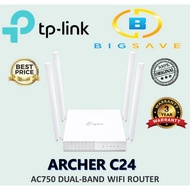 TP-LINK ARCHER C24 AC750 DUAL-BAND WIFI ROUTER