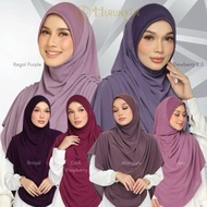 TUDUNG JASMINE PLEATED HURUNEIN
