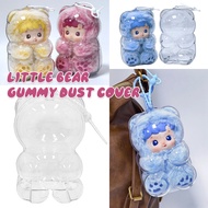 (Local Stock) HACIPUPU Gummy Bear Series Vinyl Plush Doll Protective Case, Transparent Acrylic Dust 