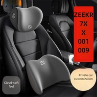 ZEEKR 7X Car Headrest Zeekr 001 007 009 Neck Pillow zeekr x 7x Car Lumbar Cushion