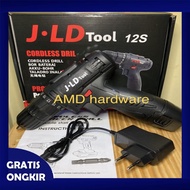 [Bisa COD] Mesin Bor Cordless Drill Baterai 12V JLD 12S  J 12 S Volt Bor / Mesin Bor / Alat Tangan /