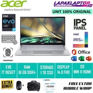 Laptop Acer Swift 3 SF314 Intel Evo I7 1165G7 Ram 16GB SSD 2TB Full HD