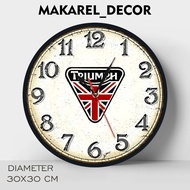 MESIN Vintage Imported Wall Clock UNIQUE TYPE MACHINE Quarts [MD92] Jam Dinding