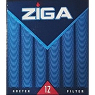 Djarum Ziga kretek Filter 12 Rokok ( 10 Bungkus/Slop )