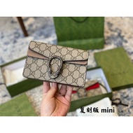 G GG Cowhide Dionysus Dionysus Bag Female 2021 Trendy Fashion All-Match Chain Bag Retro One-Shoulder